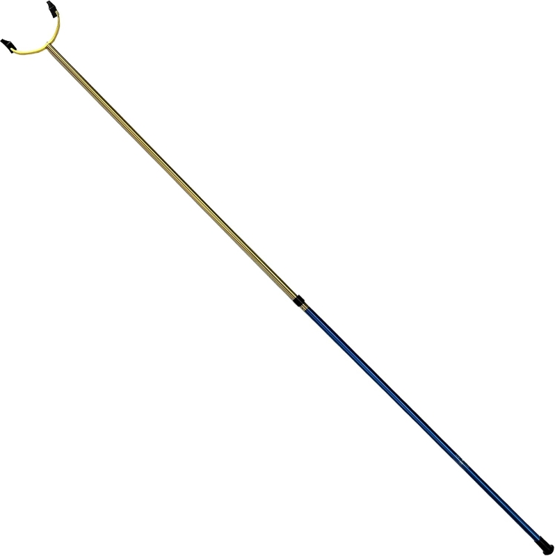 Allen Shuffleboard Telescoping Tournament Cue — Adjustable 42""–74"", Lightweight Aluminum Head with Big Foot Runners