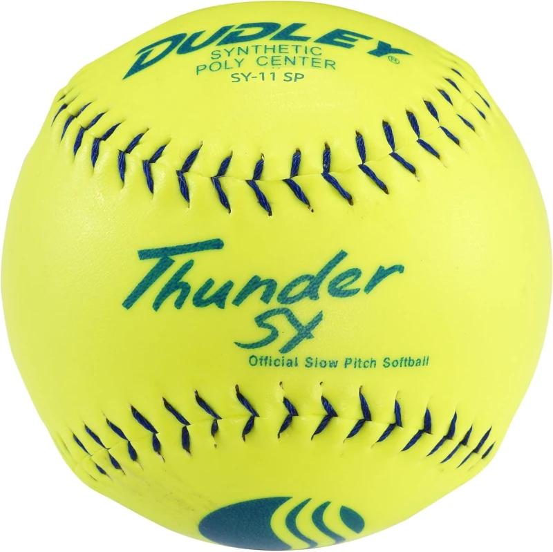 DUDLEY Slowpitch Softballs, 11-inch USSSA, Official Quality — Multiple 12-Count Options