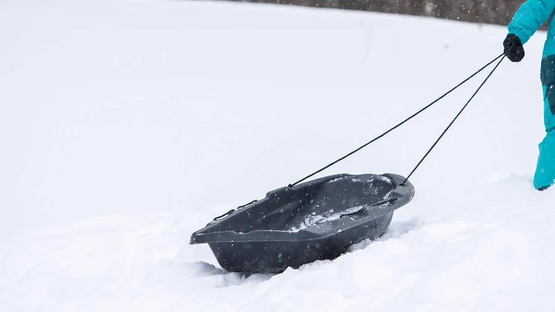 Pelican NOMAD 40 4-Season Sled — RAM-X Heavy-Duty Toboggan, 44 L Capacity (Up to 90 lb)