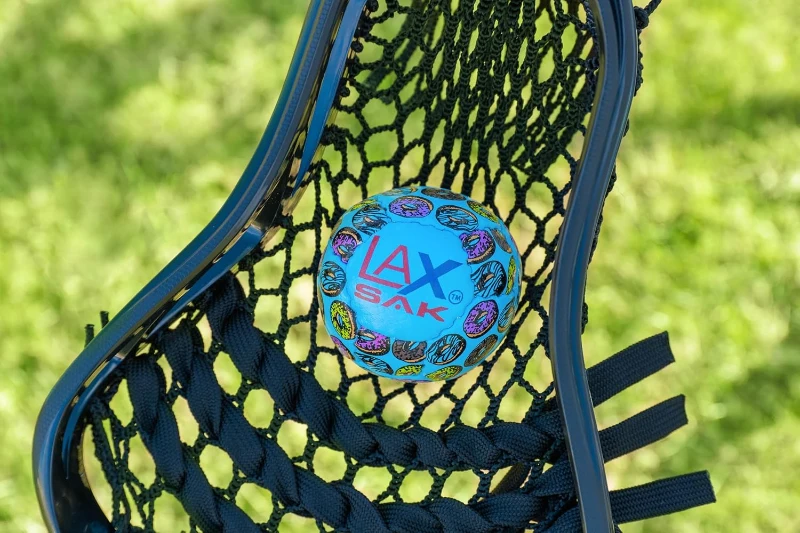 Lax Sak Soft Lacrosse Practice Balls — Available in 1–120 Packs — Regulation-Equivalent Size & Mass, Low Rebound for Indoor/Outdoor Use