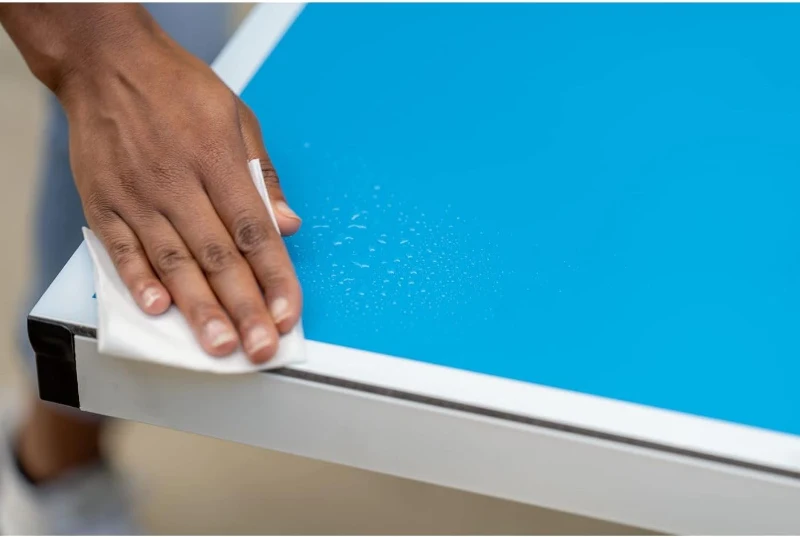 STIGA XTR Professional Outdoor/Indoor Table Tennis Table - All-Weather Aluminum Composite Top with Net & Posts, 10-Minute QuickPlay Assembly and Compact Foldable Storage