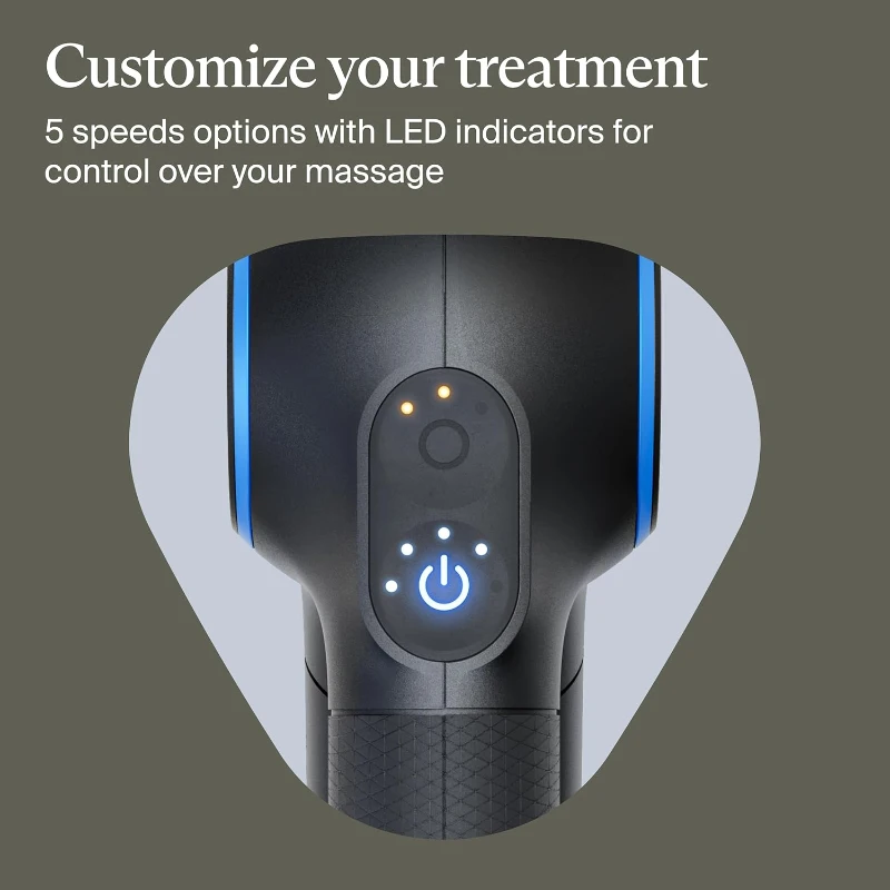 TheraGun Therabody Prime (5th Gen) Deep Tissue Percussion Massage Gun with Bluetooth – Personal Massager for Neck, Back, Shoulder, Leg Pain (Black)