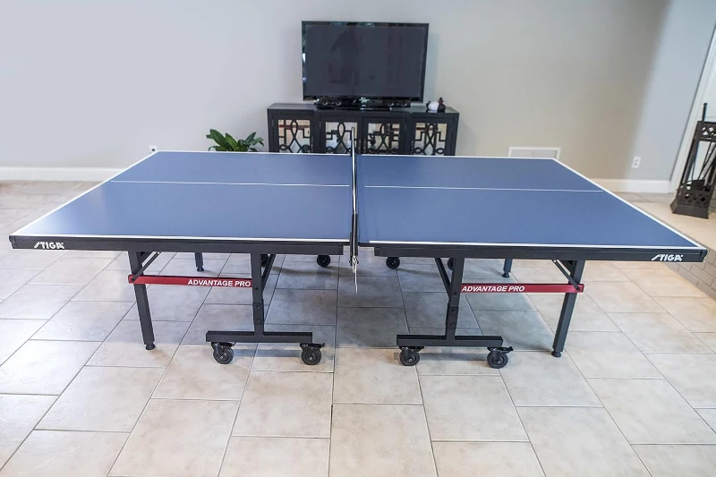 STIGA Advantage Series Table Tennis Tables - 13/15/19/25mm Tops, 10-Min QuickPlay Assembly, Playback Mode — Recreational to Tournament