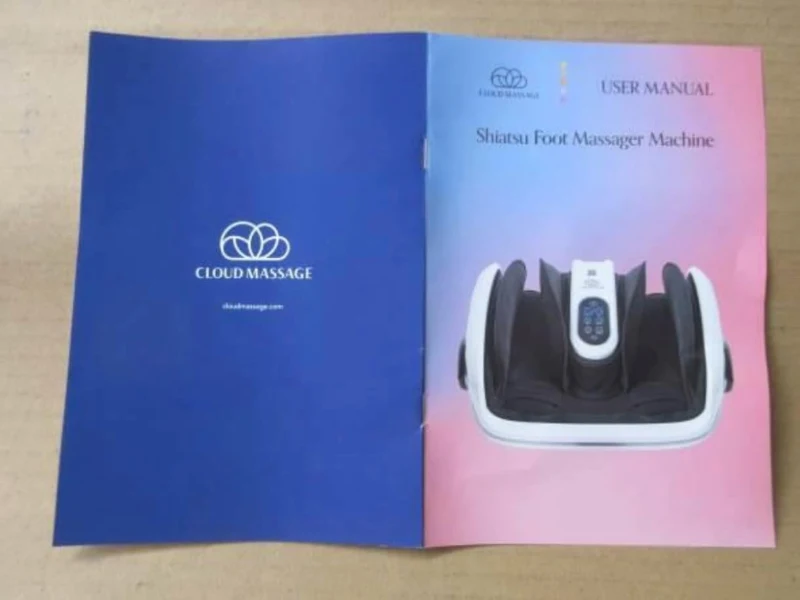 Cloud Massage Shiatsu Foot Massager with Heat — Deep Kneading for Pain Relief, Circulation Improvement & Relaxation — Ideal for Plantar Fasciitis, Neuropathy & Arthritis