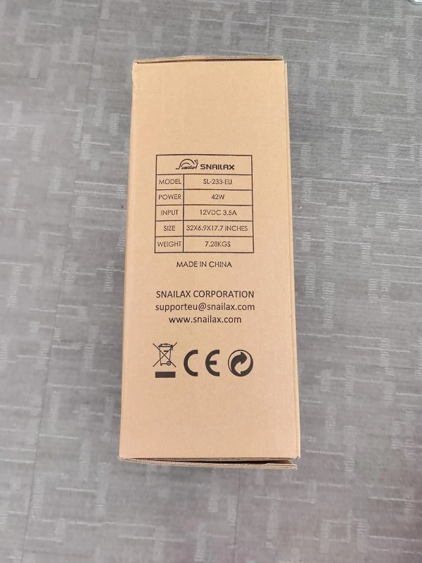 Snailax Adjustable Shiatsu Neck & Back Massager with Heat — Full-Body Massage Chair Pad with Rolling, Compression, Shiatsu Kneading & Vibration — Upgrade