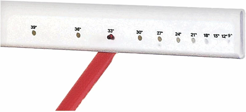 Champion Sports Adjustable-Height Training Hurdle (Red)