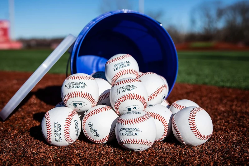 Rawlings Flat-Seam Baseballs – Youth 12U – 24-Count Bucket