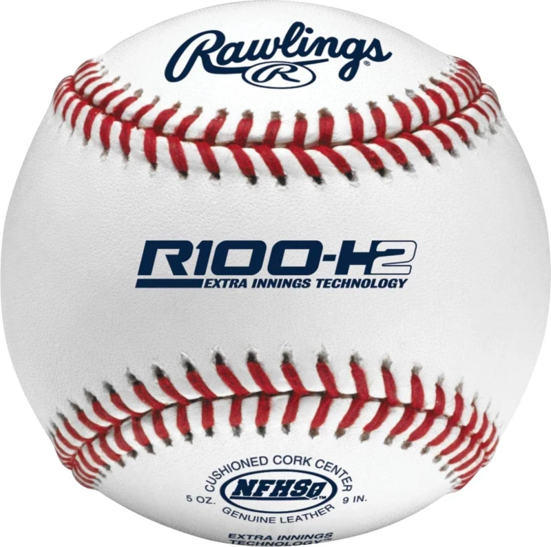 Rawlings NFHS NOCSAE High School Baseballs - 12 Pack (R100-H1 / R100-H2 / R100-H3 / RNF Options)