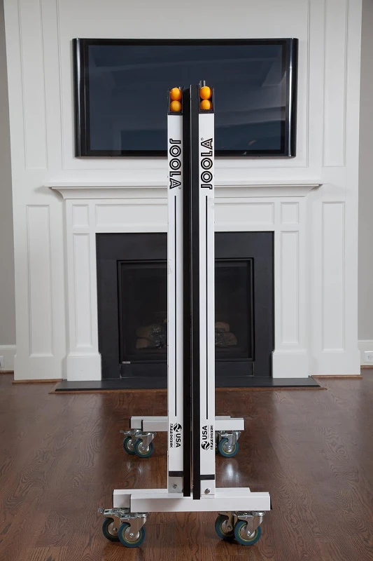 JOOLA Rally TL 9x5' Professional Indoor Ping Pong Table with Quick-Clamp Net & Posts — Tournament-Grade MDF, Fast Assembly, Playback Mode