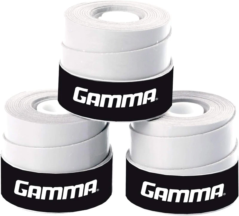 GAMMA Supreme Overgrip – 3-Pack Black, High-Performance Grip Tape for Racquet Sports