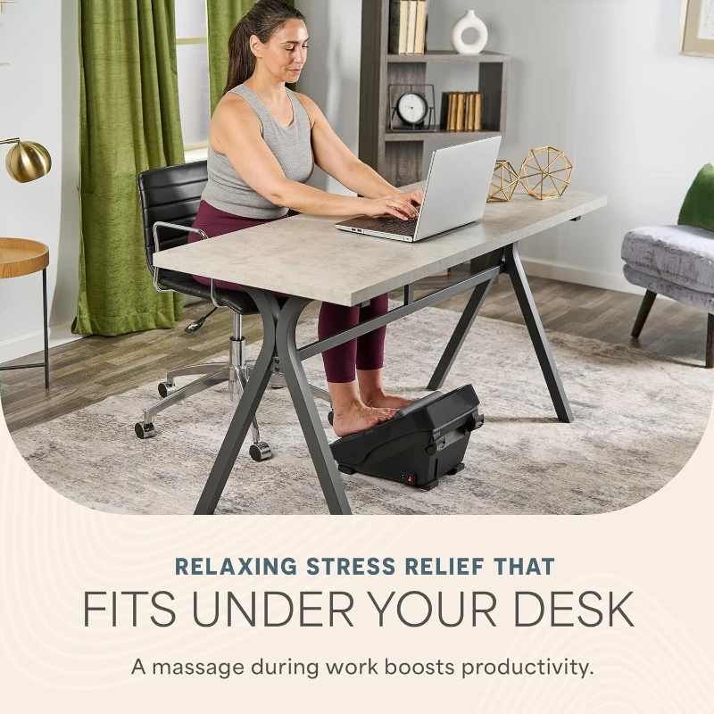 LifePro Foot & Calf Massager for Neuropathy with Heat Option, Vibration and Acupressure Therapy for Circulation and Pain Relief