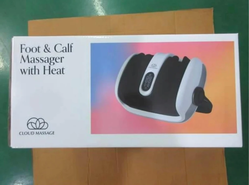 Cloud Massage Shiatsu Foot Massager with Heat — Deep Kneading for Pain Relief, Circulation Improvement & Relaxation — Ideal for Plantar Fasciitis, Neuropathy & Arthritis