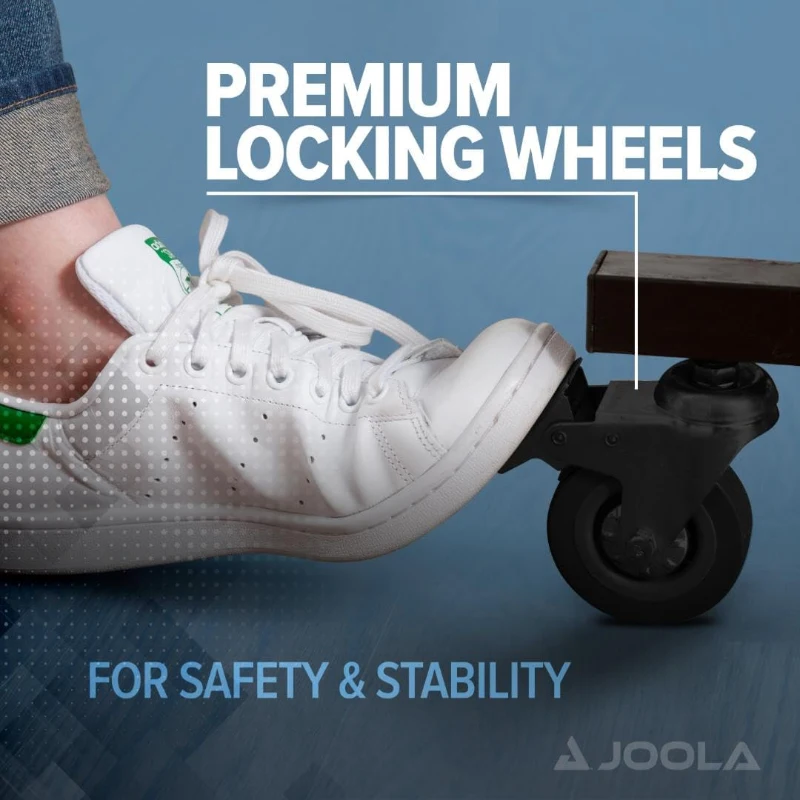 JOOLA Inside 13mm Professional MDF Indoor Ping Pong Table – Competition-Grade, Foldable with Quick-Clamp Net, 10-Minute Assembly