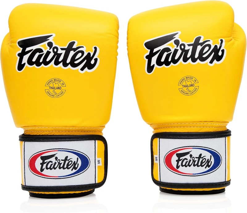 BGV1 Fairtex — Tight-Fit Muay Thai Sparring Gloves, All-Purpose Training Boxing Gloves with Shock-Absorbing Foam, 8–16 oz, Made in Thailand