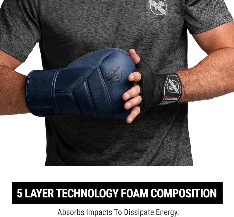 Hayabusa T3 LX Leather Gloves for Boxing – Men’s & Women’s Training, Sparring, Bag and Mitt Work
