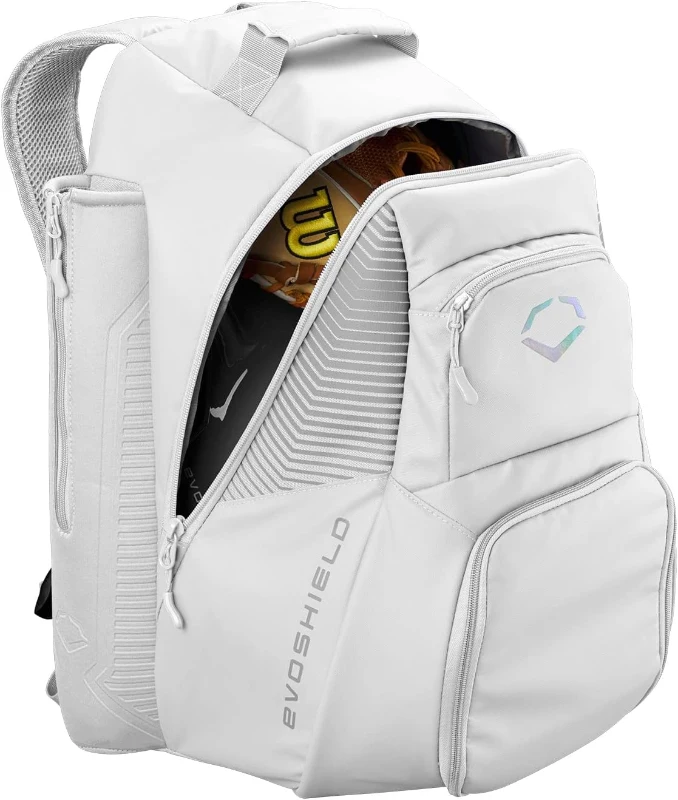 EvoShield Tone Set Baseball Backpack - Team White