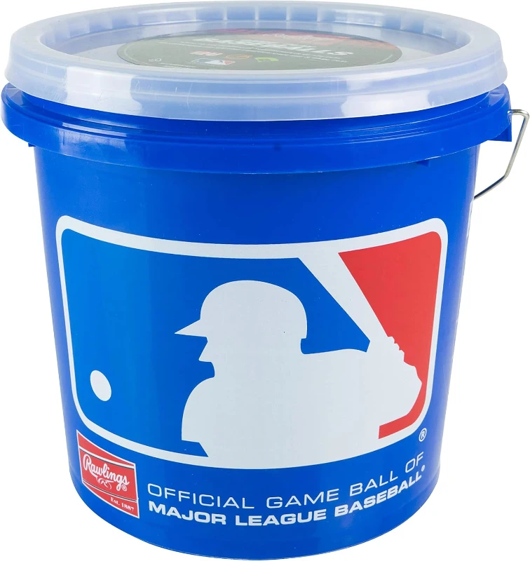 Rawlings Flat-Seam Baseballs – Youth 12U – 24-Count Bucket