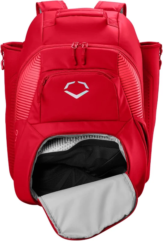EvoShield Tone Set Baseball Backpack - Scarlet