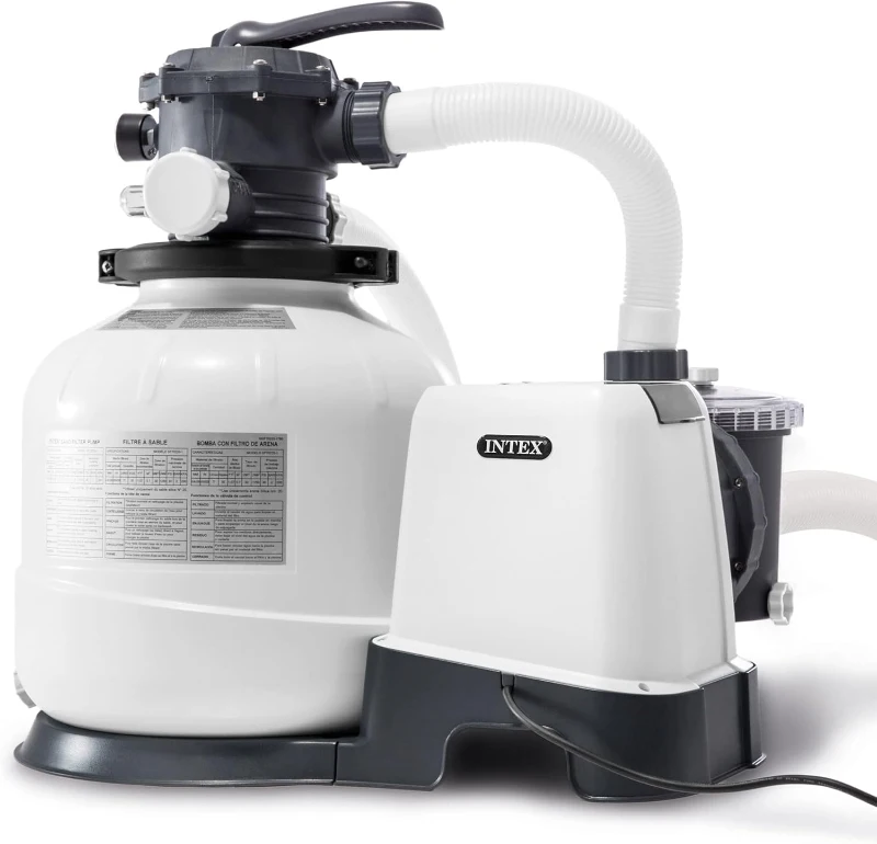 Intex Ultra XTR Deluxe 24' x 52"" Above-Ground Swimming Pool Set with Krystal Clear Sand Filter Pump — Super-Tough, Rust-Resistant