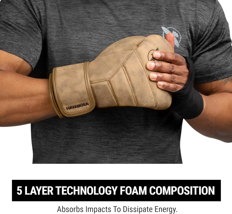 Hayabusa T3 LX Leather Boxing Gloves — Unisex Training, Sparring, Heavy Bag & Mitt Work