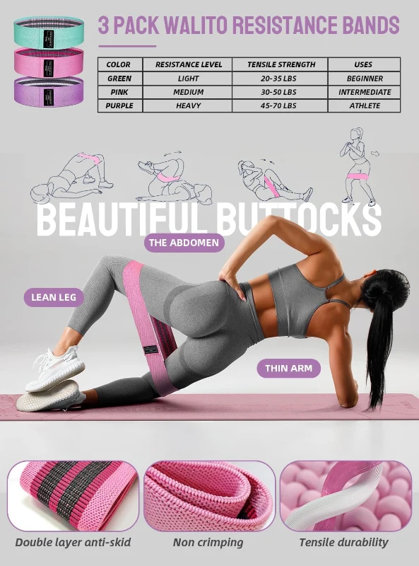 Thick Yoga Starter Set (0.35"" / 8mm) — High-Density Anti-Tear Mat with Multi-Loop Strap, Blocks, Resistance Bands, Door Anchor, Booty Bands & Carry Bag