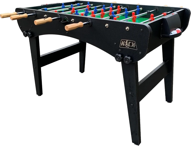 KICK Phoenix 55"" Folding Foosball Table — Space-Saving 55-Inch Table with Telescopic Rods