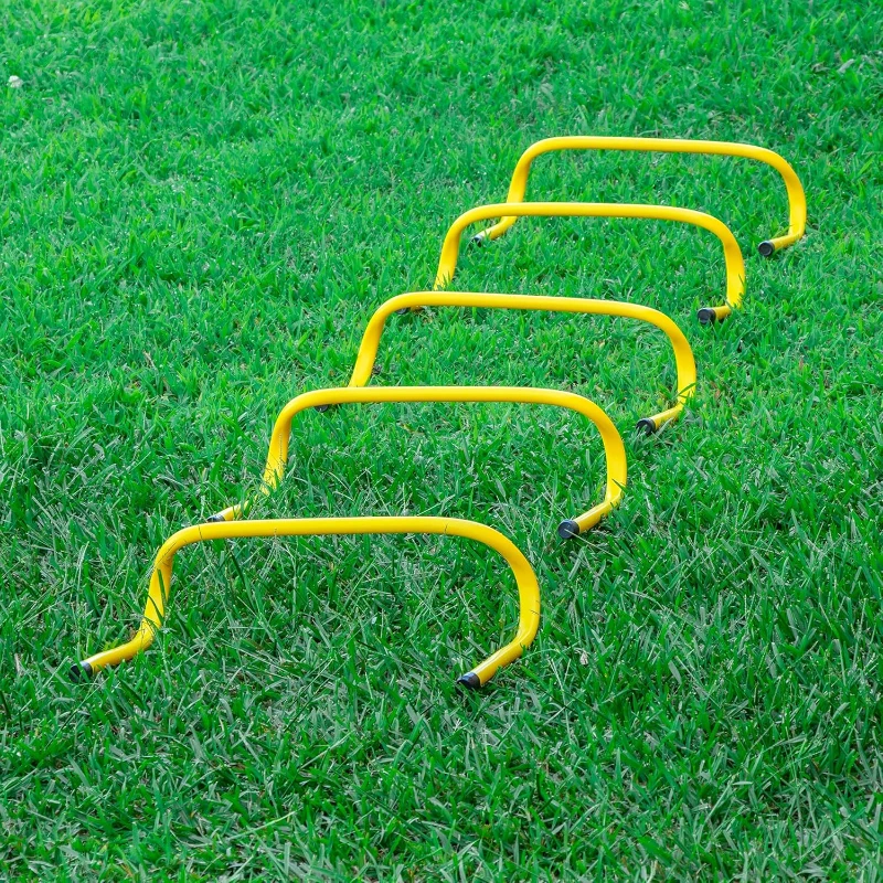Trademark Innovations Speed Training Hurdles – Pack of 5, 6-Inch Agility Hurdles