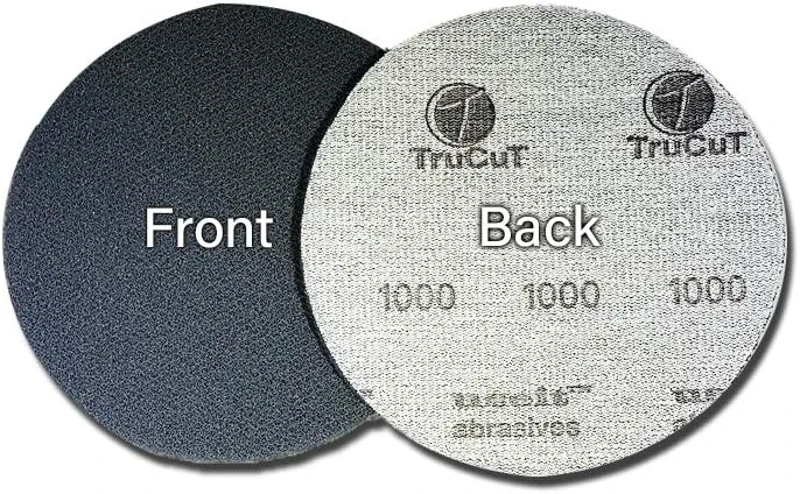Creating The Difference TruCut Bowling Ball Sanding Pads - 18 Pack (5""), Assorted Grits 500/1000/1500/2000/3000/5000