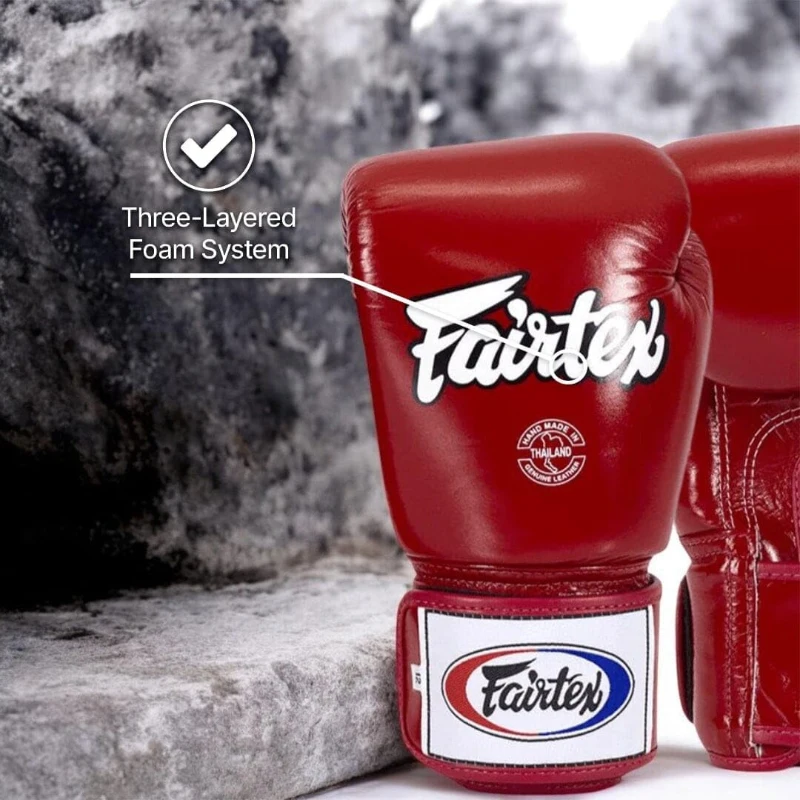 Fairtex BGV1 Muay Thai Sparring & Training Gloves – Lightweight, Shock-Absorbing 8 oz for Men, Women & Kids