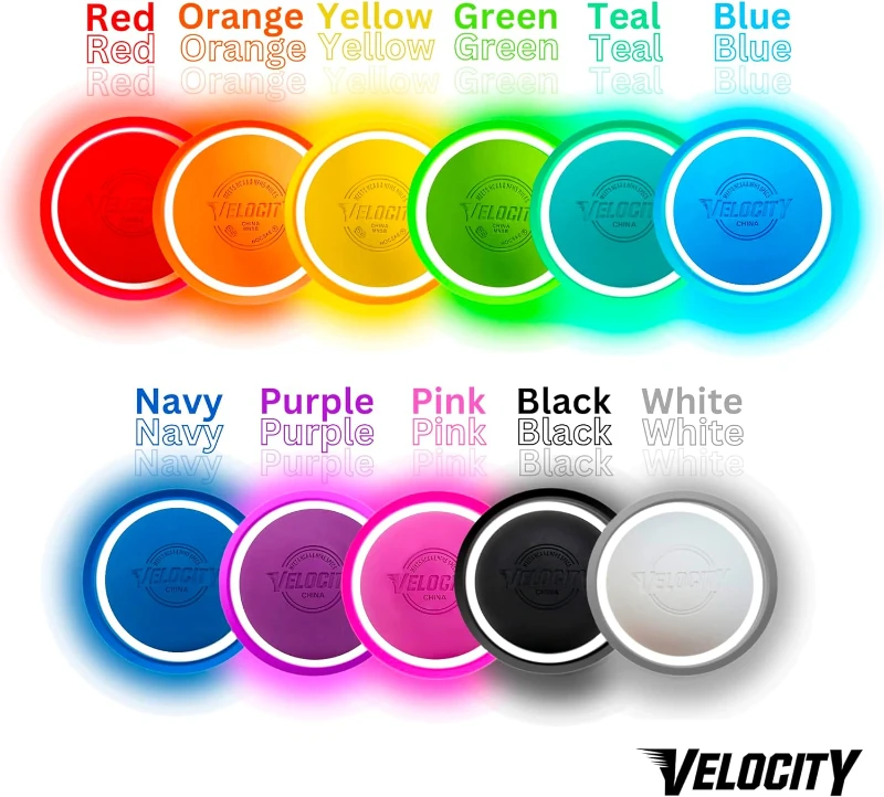 Velocity Lacrosse Balls - Pack Sizes: 1,2,3,6,12,18,24,36,60,120 - Practice Training Balls, NFHS & College Approved Size