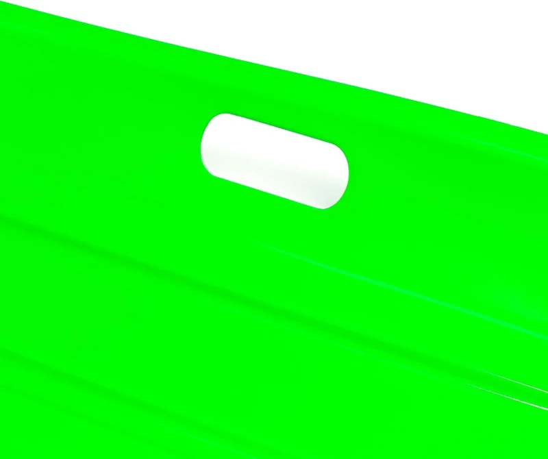 Best Choice Products Kids 35in Plastic Toboggan — Dual Handles & Nose Pull Rope