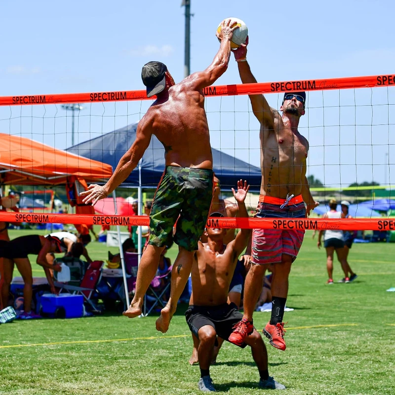 Park & Sun Sports — Spectrum Classic Adjustable Professional Outdoor Volleyball Set