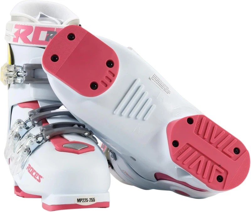 Roces IDEA UP Adjustable Ski Boots for Kids – Youth & Toddler Expandable Downhill Boots with Single Buckle – Girls & Boys Sizes