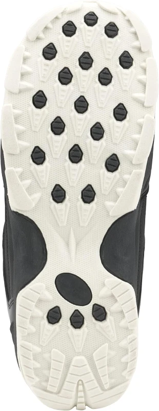 5th Element ST Lace & Dial Men's Snowboard Boots - Black, Works with Strap Bindings, Waterproof Inner Liners, All-Mountain