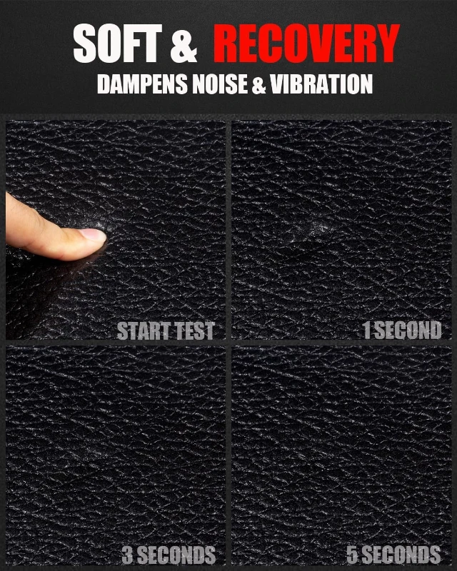 Cycleclub Large 6mm Floor Mat for Exercise Equipment, Compatible with Spin Bikes, Treadmills & Ellipticals, 36"" x 84"" Protector