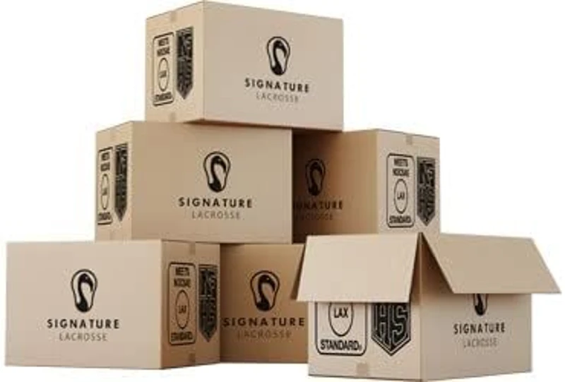 Signature Lacrosse Ball Set - Packs of 2, 4, 8, 12, and 120 - No Chemical Smell Massage Balls, Myofascial Release Tools, Back Roller, Muscle Knot Remover