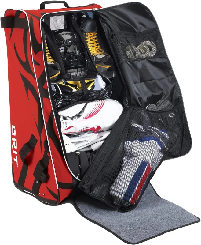 Grit HTFX Hockey Tower Equipment Bag (33 in H x 20 in W x 17 in D)