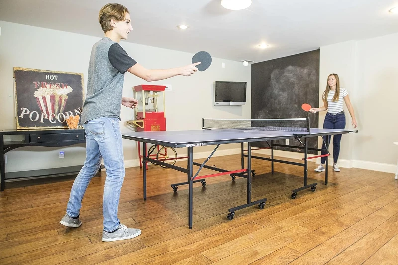 STIGA Advantage Series Table Tennis Tables - 13/15/19/25mm Tops, 10-Min QuickPlay Assembly, Playback Mode — Recreational to Tournament