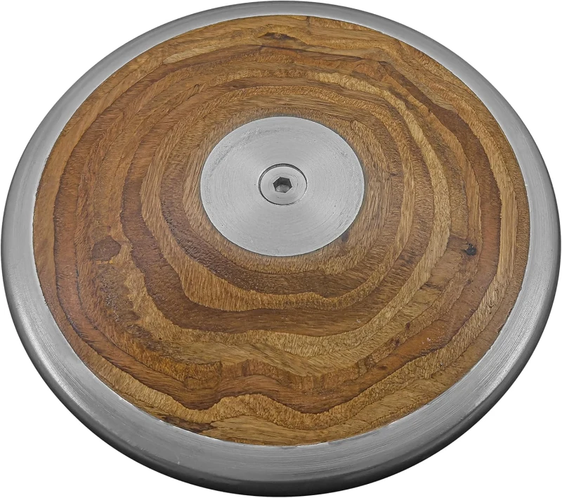 Champion Sports Practice and Competition Discus – Available in Rubber, Plastic or Wood, Multiple Weights for Track & Field