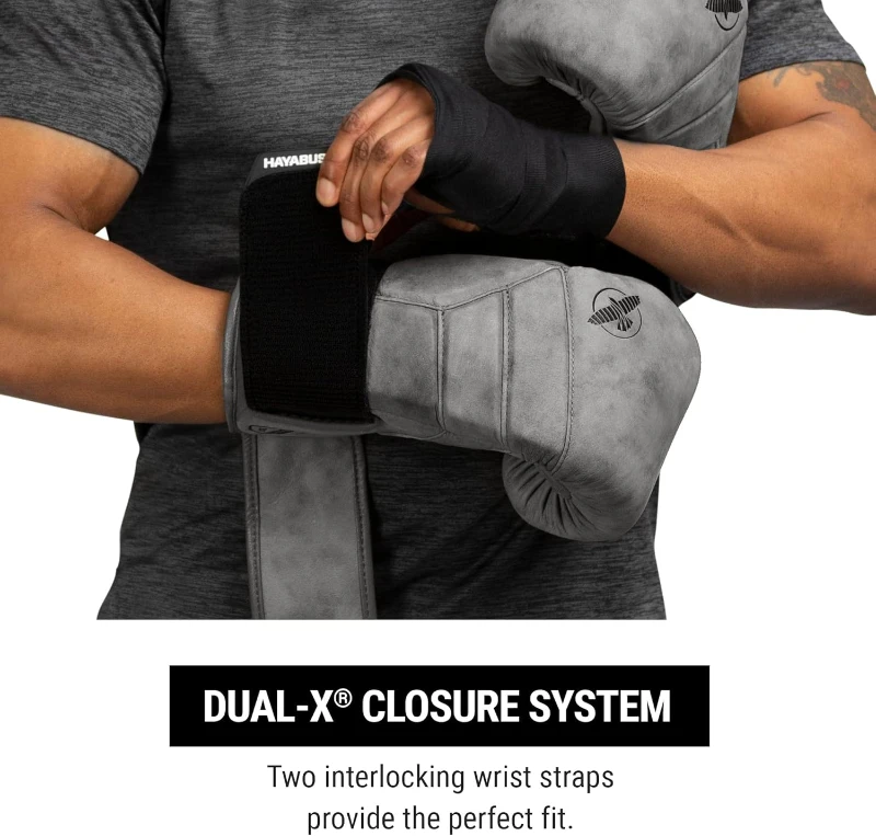 Hayabusa T3 LX Leather Gloves for Men & Women - Designed for Training, Sparring, Heavy Bags and Mitts