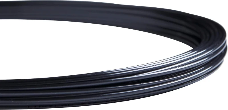 Luxilon ALU Power Black 125 Tennis String Reel - 220m (Black) - Pro Tour Standard for Power, Control & Spin