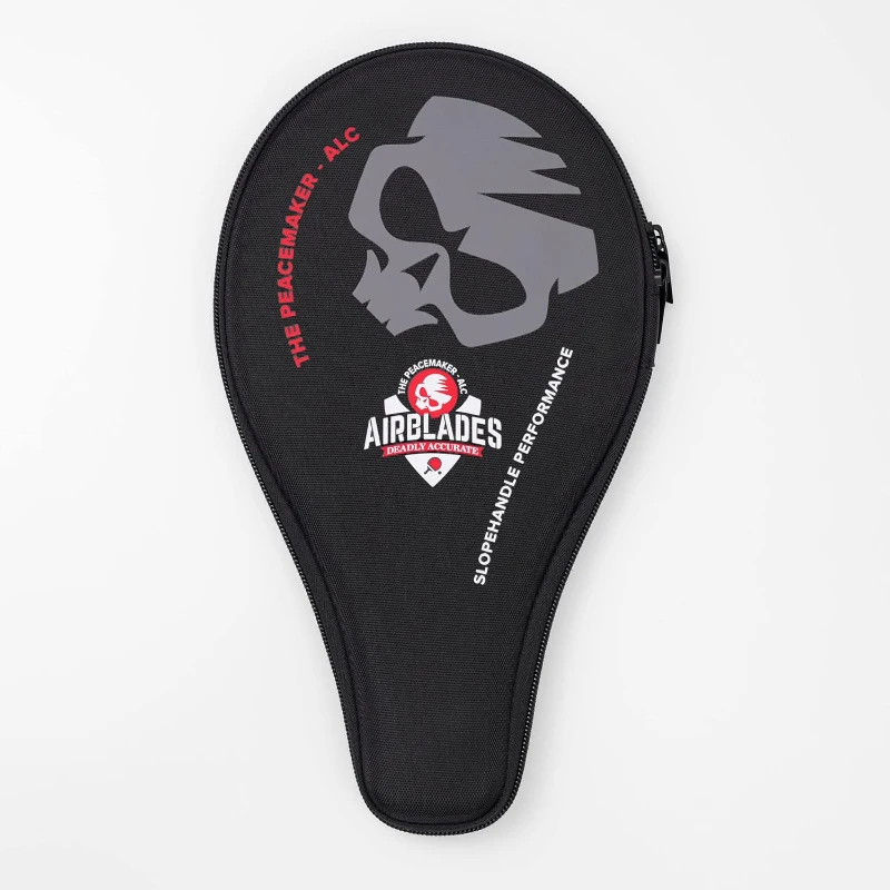 The Peace Maker ALC — Professional Carbon-Enhanced Ping Pong Paddle with Ergonomic Handle, Hard Carry Case, Maximum Spin & Control