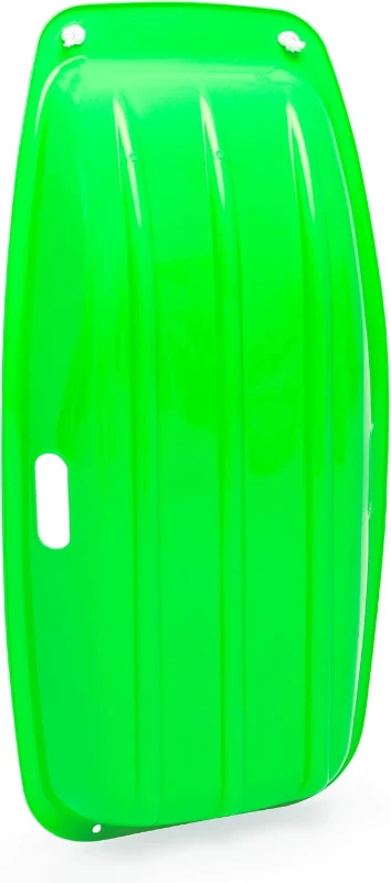 Best Choice Products Kids 35in Plastic Toboggan — Dual Handles & Nose Pull Rope