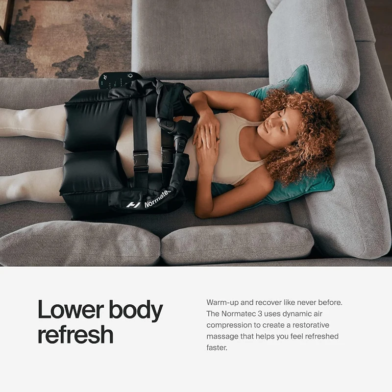 Hyperice Normatec 3 Recovery System – Patented Dynamic Compression for Lower Body (Standard Legs + Hips), FSA/HSA Eligible
