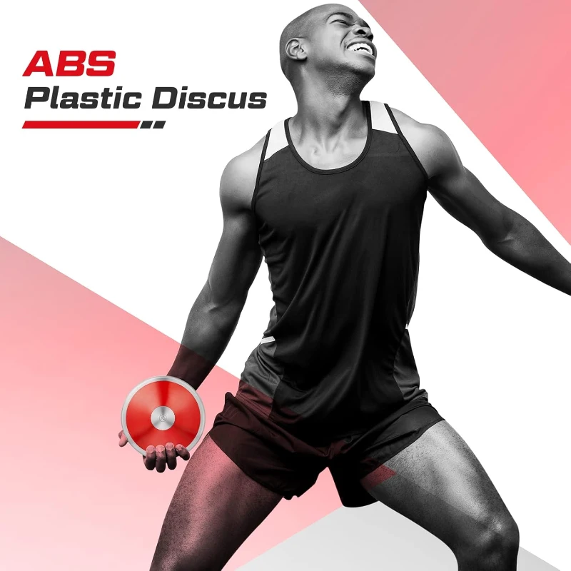 Wettarn 1 kg Discus (2-Pack) — Field Event Practice Equipment for Men, Women & Students