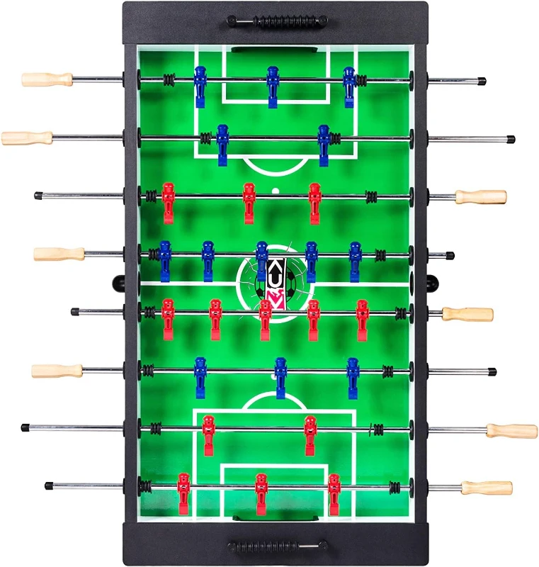 KICK Onyx 55"" Foosball Table — Obsidian Finish, 55"" x 30"" x 36""