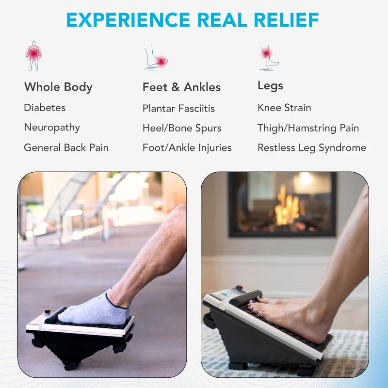 MedMassager Foot Massager Plus (MMF07) — Portable Deep-Tissue At-Home Massager, Dual-Speed Therapy for Neuropathy Relief & Improved Circulation