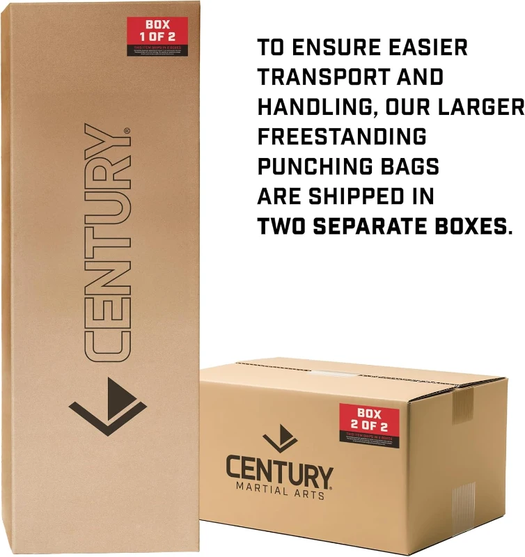 Century BOB XL Freestanding Boxing Dummy with Interchangeable Wavemaster Base — Adult Martial Arts & Kickboxing Training