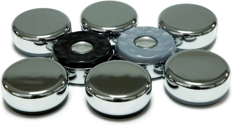 Indoor Shuffleboard Pucks Set of 8 - Home Game 2-1/8"" (53mm)