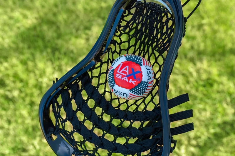 Lax Sak Soft Lacrosse Training Balls — Pack Sizes: 1, 2, 3, 6, 12, 24, 36, 60 & 120; Regulation Dimensions and Weight, Reduced Bounce for Indoor/Outdoor Use